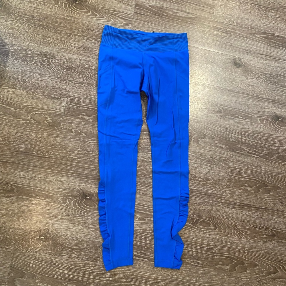 Lululemon royal blue speed tights